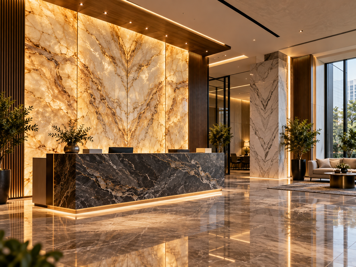 Corporate Office Lobbies & Receptions