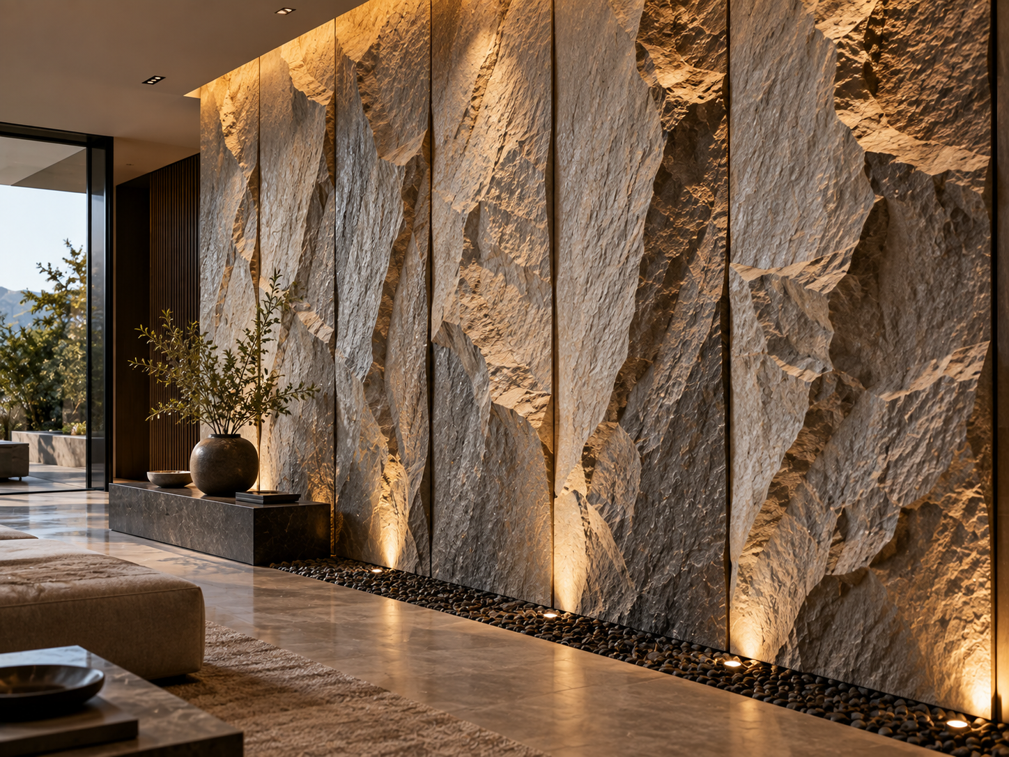 3D Stone Panels